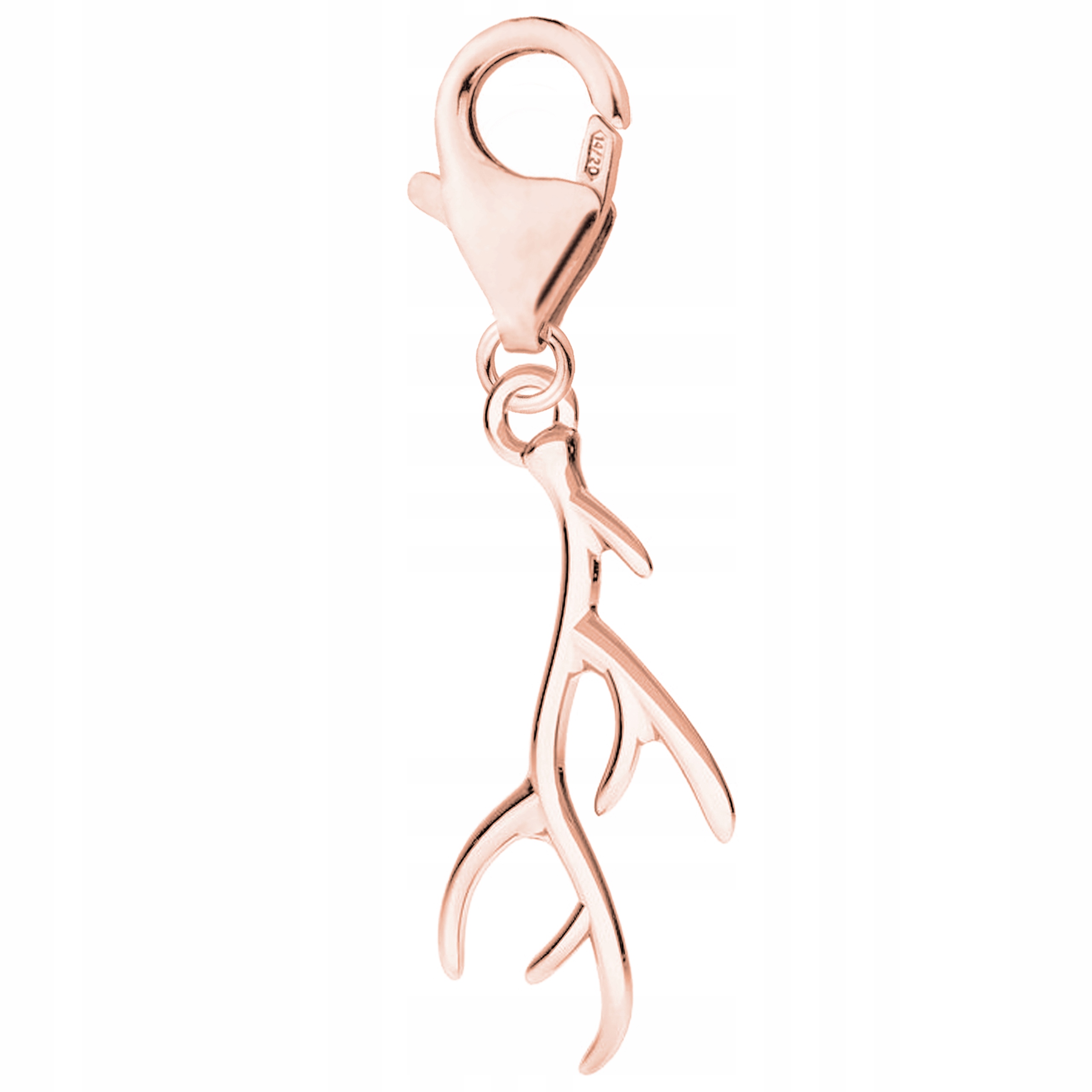 Přívěsek Paroží Jelena růžové zlato 925