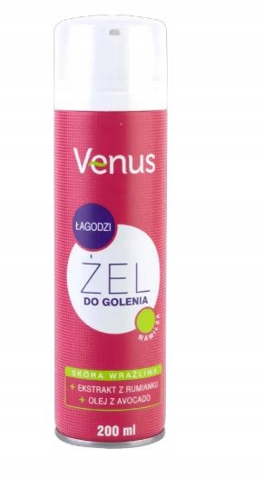 

Żel do golenia Venus 200ml rumianel i avocado