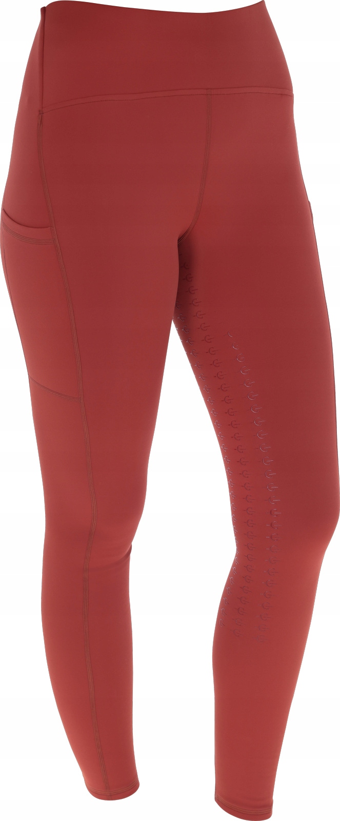 Breginsy legginsy zimowe ocieplane Aw Covalliero rust miedziane 32/34