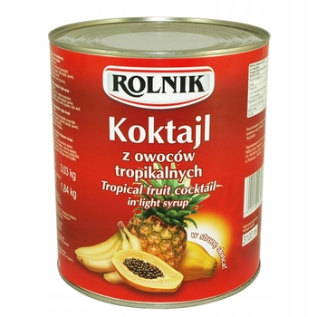 ROLNIK KOKTAJL W OWOCÓW TROPIKALNYCH 3, 03 KG