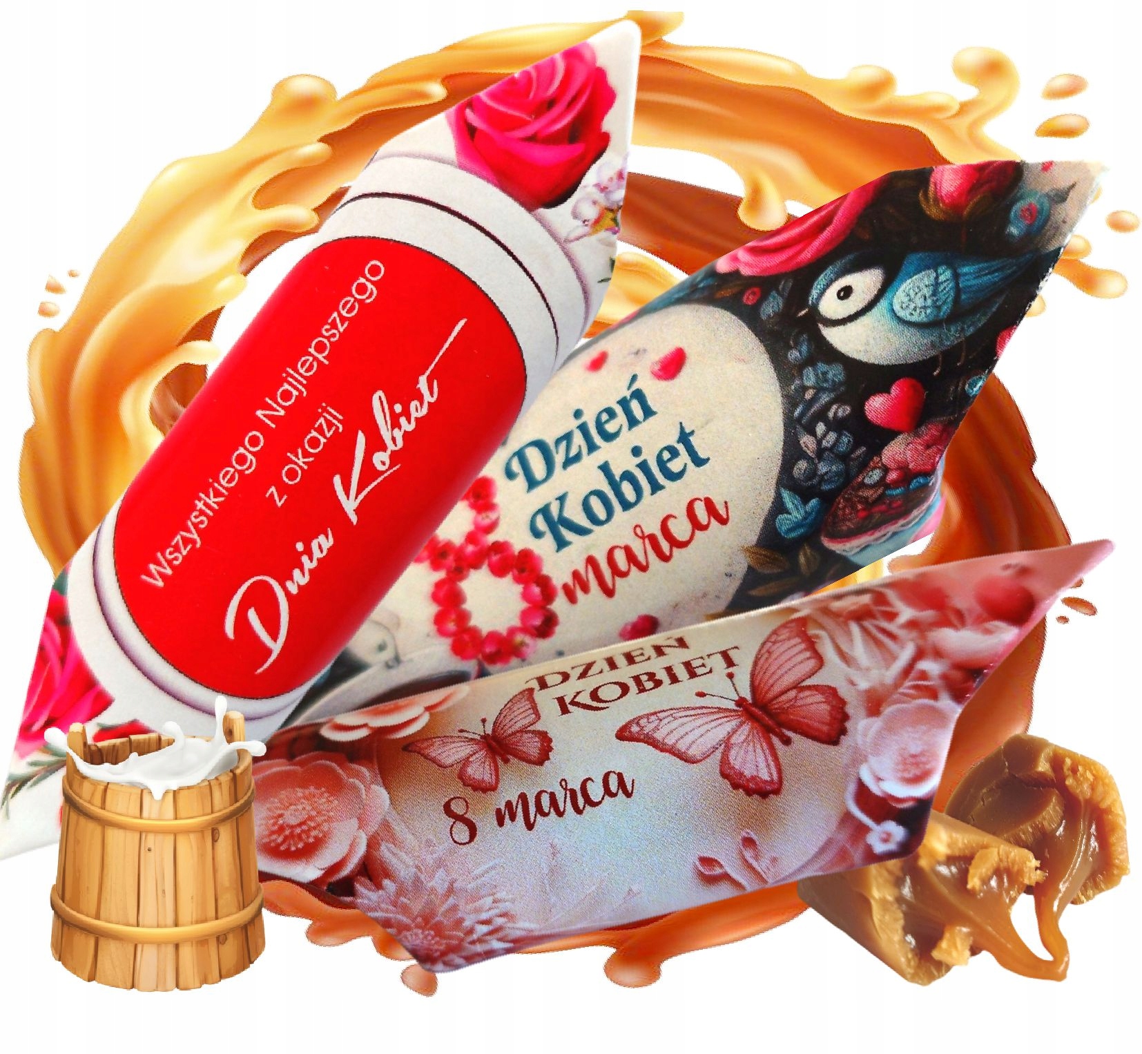 Levně Bonbóny Krówki na Den žen – malé sladké gesto, které zanechává velký úsměv!