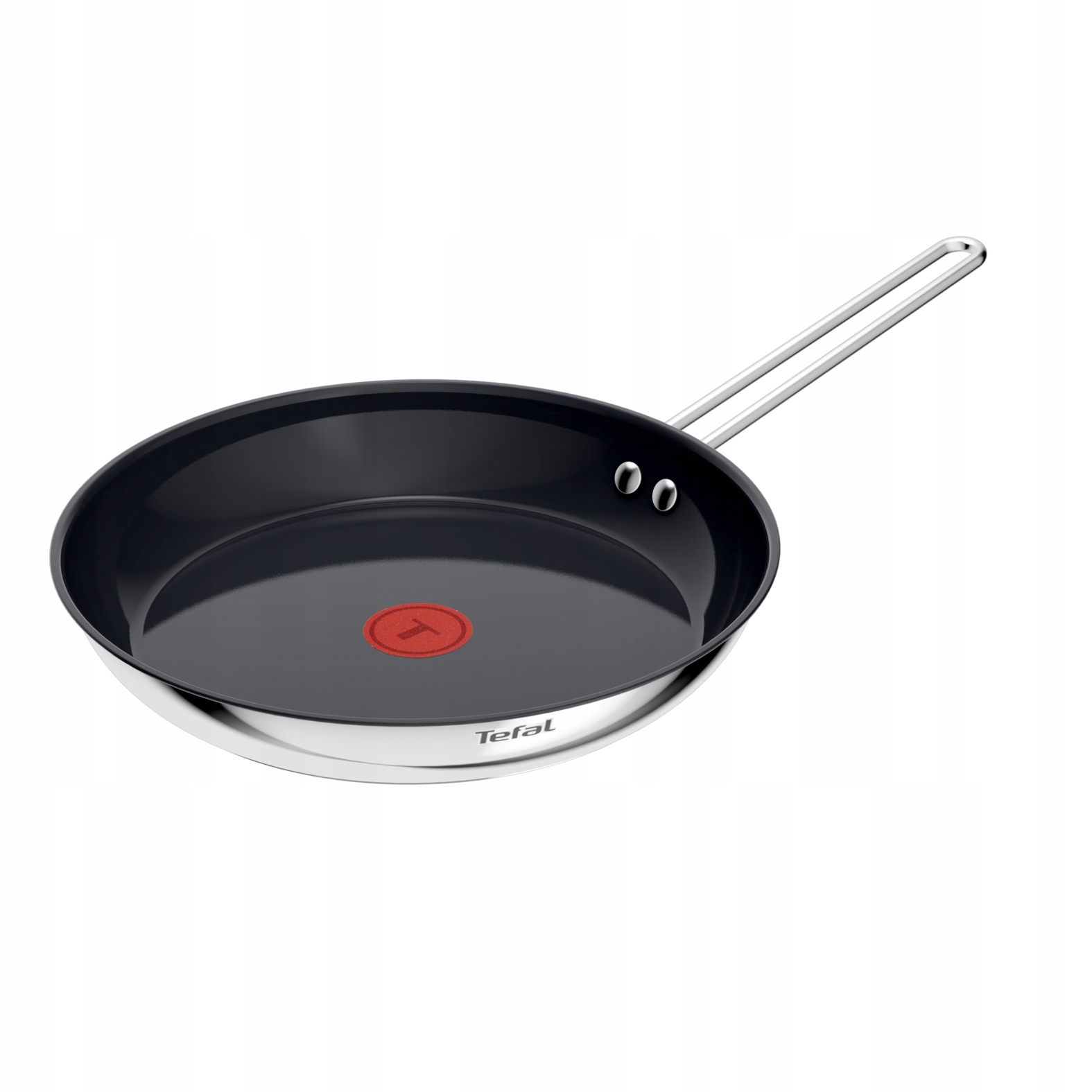 Patelnia Tefal Nordica 28 cm stal indukcja powłoka ceramiczna