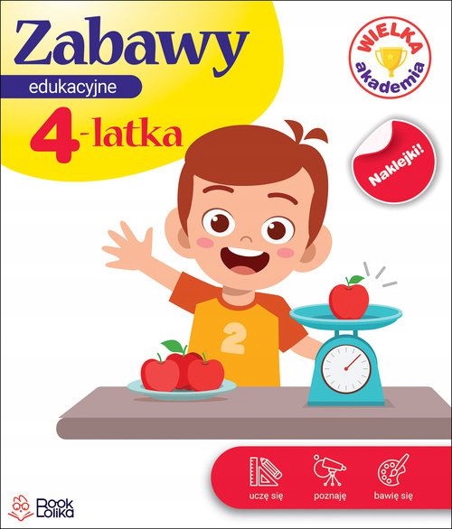 

Zabawy edukacyjne 4-latka Wielka Akademia Monika