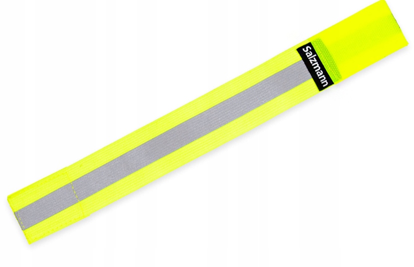 OPASKA ODBLASKOWA ELASTYCZNA NA RZEP RĘKĘ ROWER Model Yellow