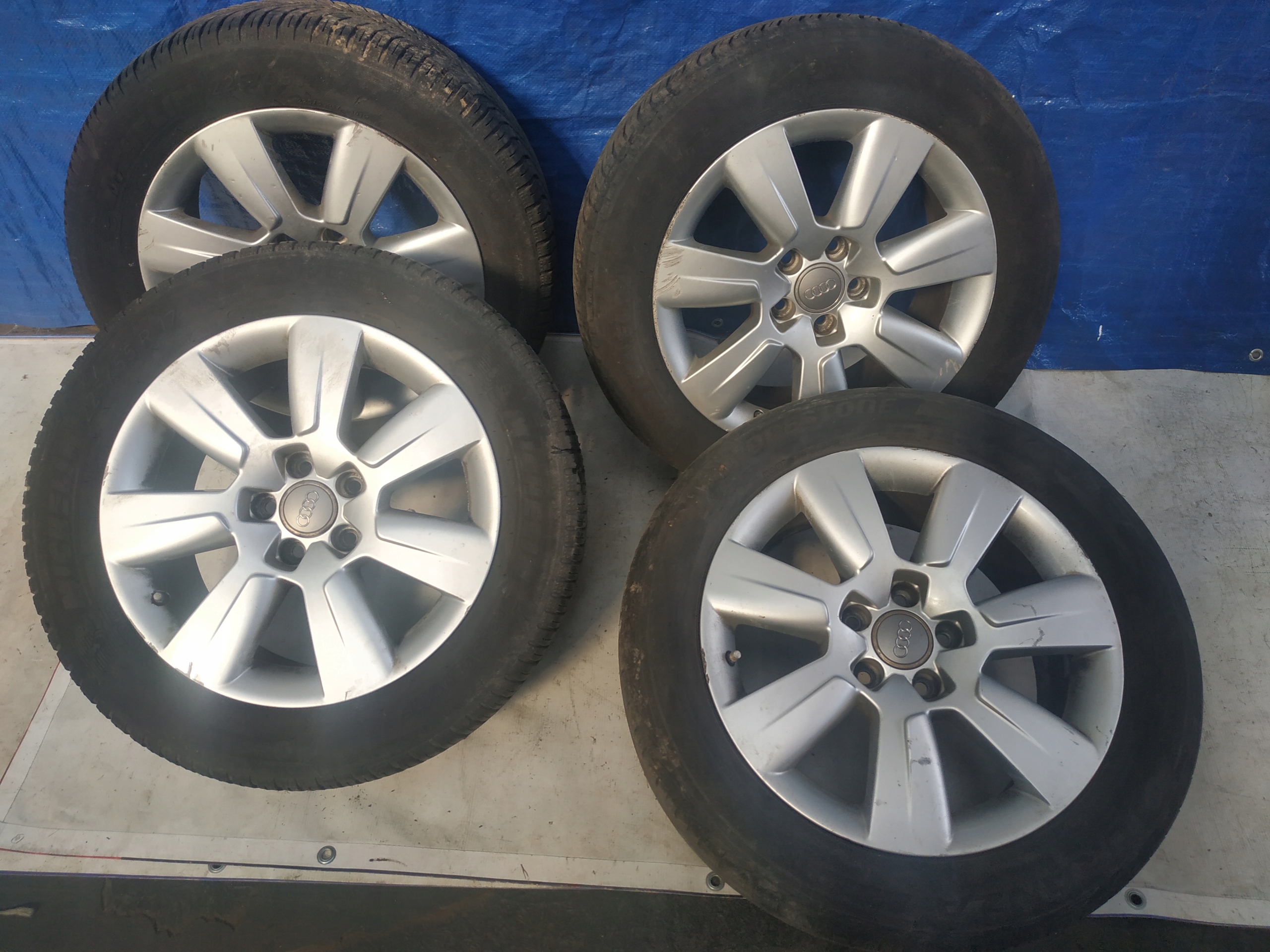 ДИСКИ КОЛЕСНЫЕ ДИСКИ AUDI 17 