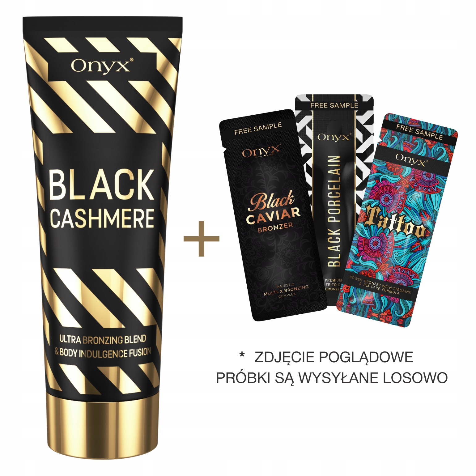 Onyx Black Cashmere tmavý bronzer na opalování za kratší dobu +dárek