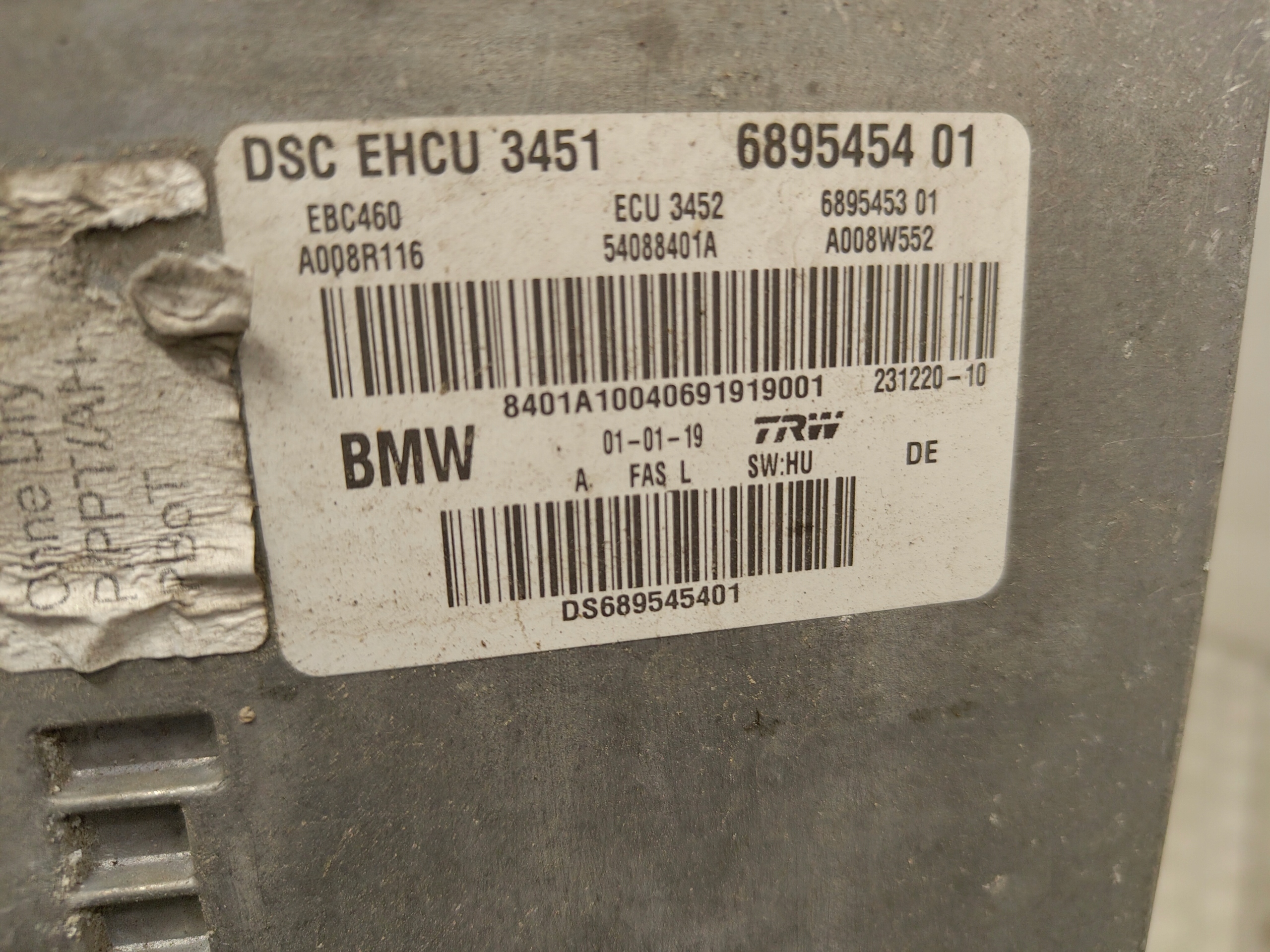 BMW X3 G01 Pompa ABS 6895454