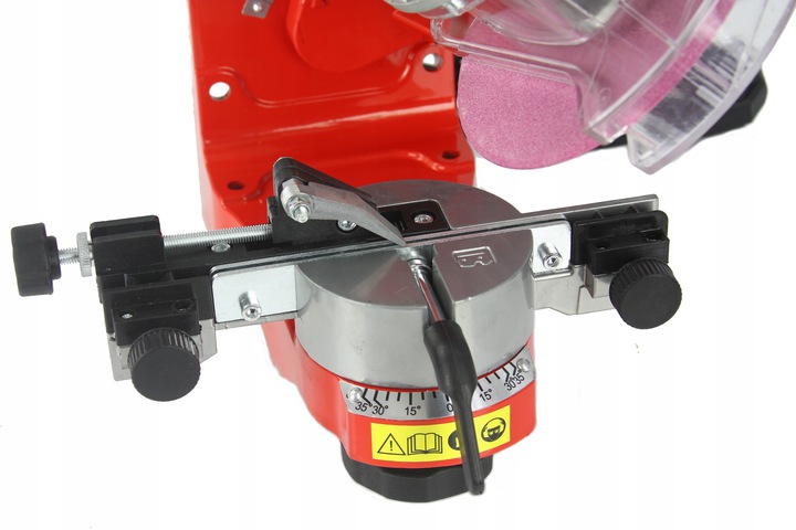 ELEKTRYCZNA OSTRZAŁKA DO ŁAŃCUCHÓW METALOWA TARCZE Informacje dodatkowe przezroczysta osłona ochronna