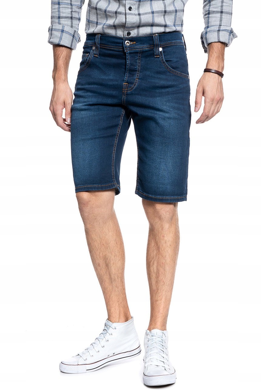 MUSTANG Chicago Short MĘSKIE SPODENKI JEANSOWE W31 Marka Mustang