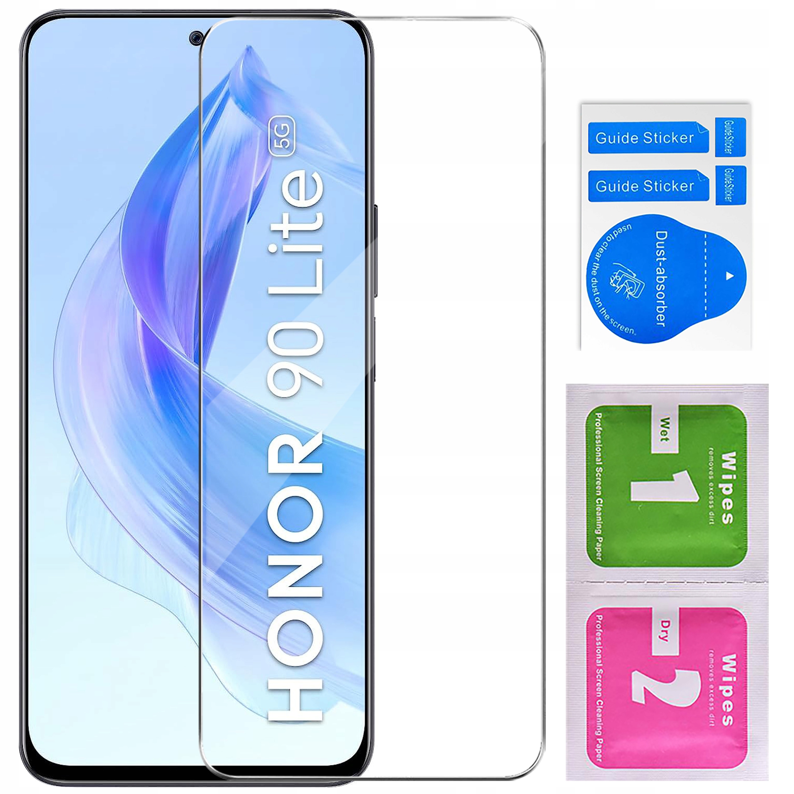 ETUI SKÓRZANE do HONOR 90 LITE 5G MAGNETYCZNE BOOK CASE TOKRA SZKŁO 9H Kolekcja MAGNET ECOLEATHER