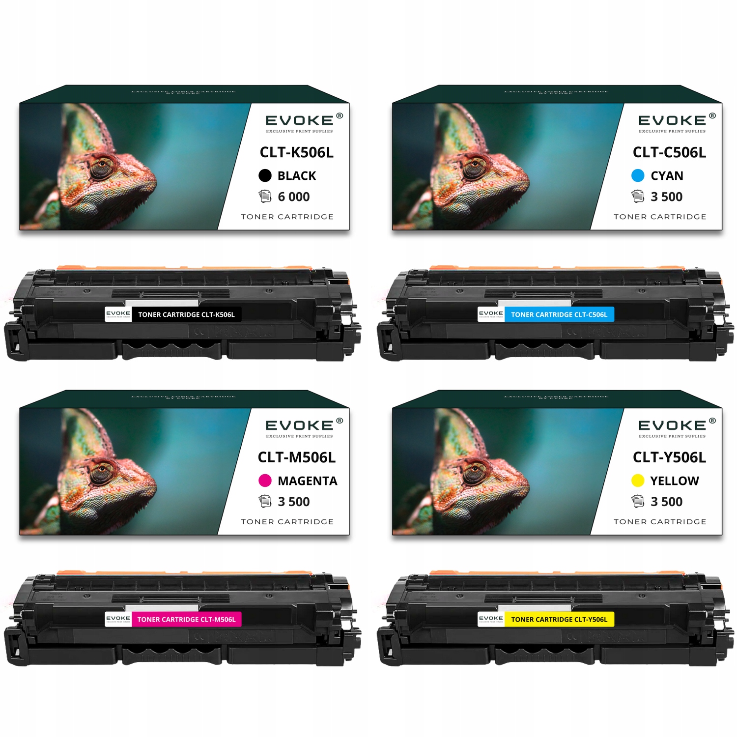 4x toner do tiskárny Samsung CLT-506L Sada Cmyk CLT-K506L