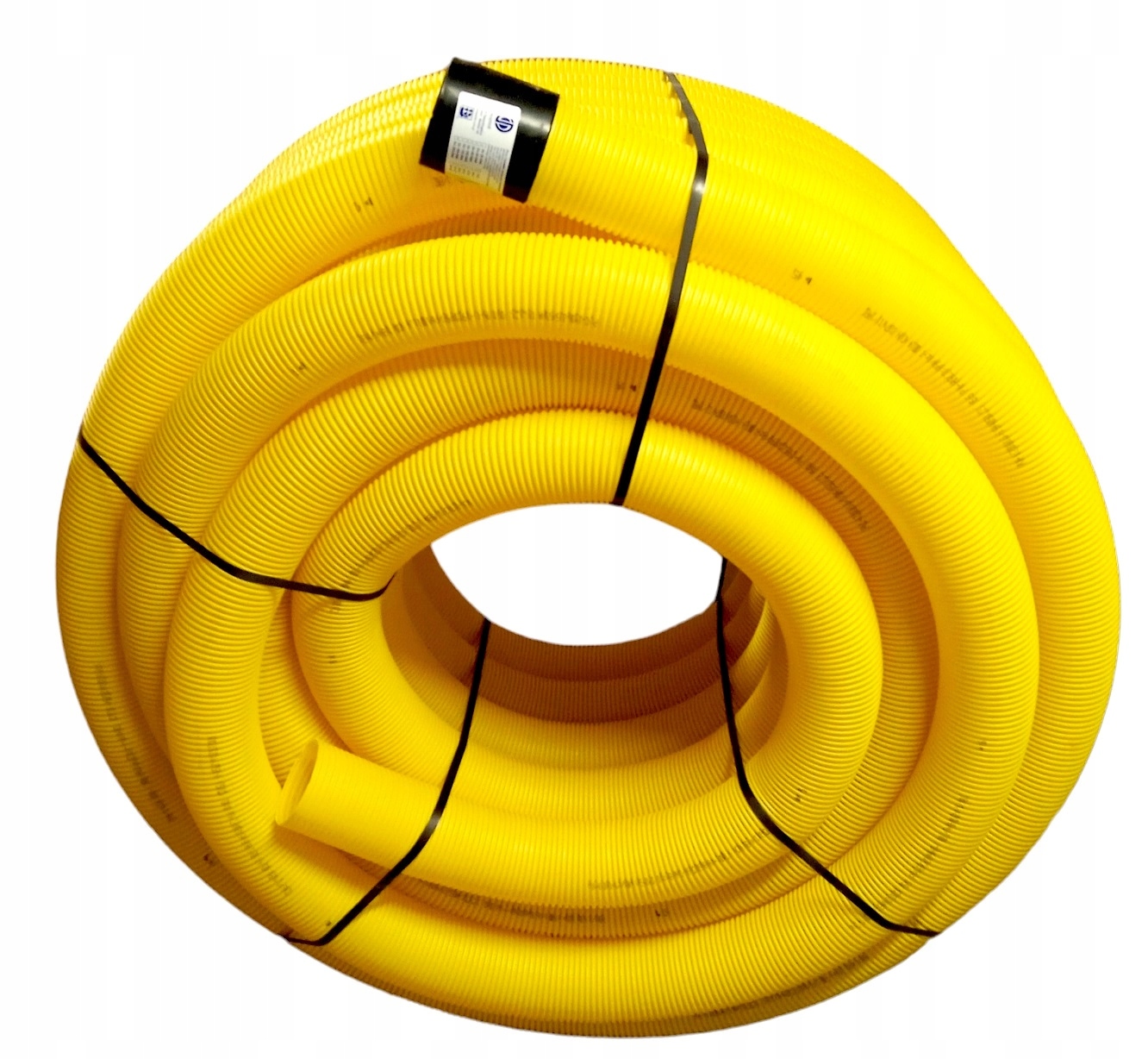 Rura falista drenarska PVC fi 100 bez otworów -50m Długość 50 m