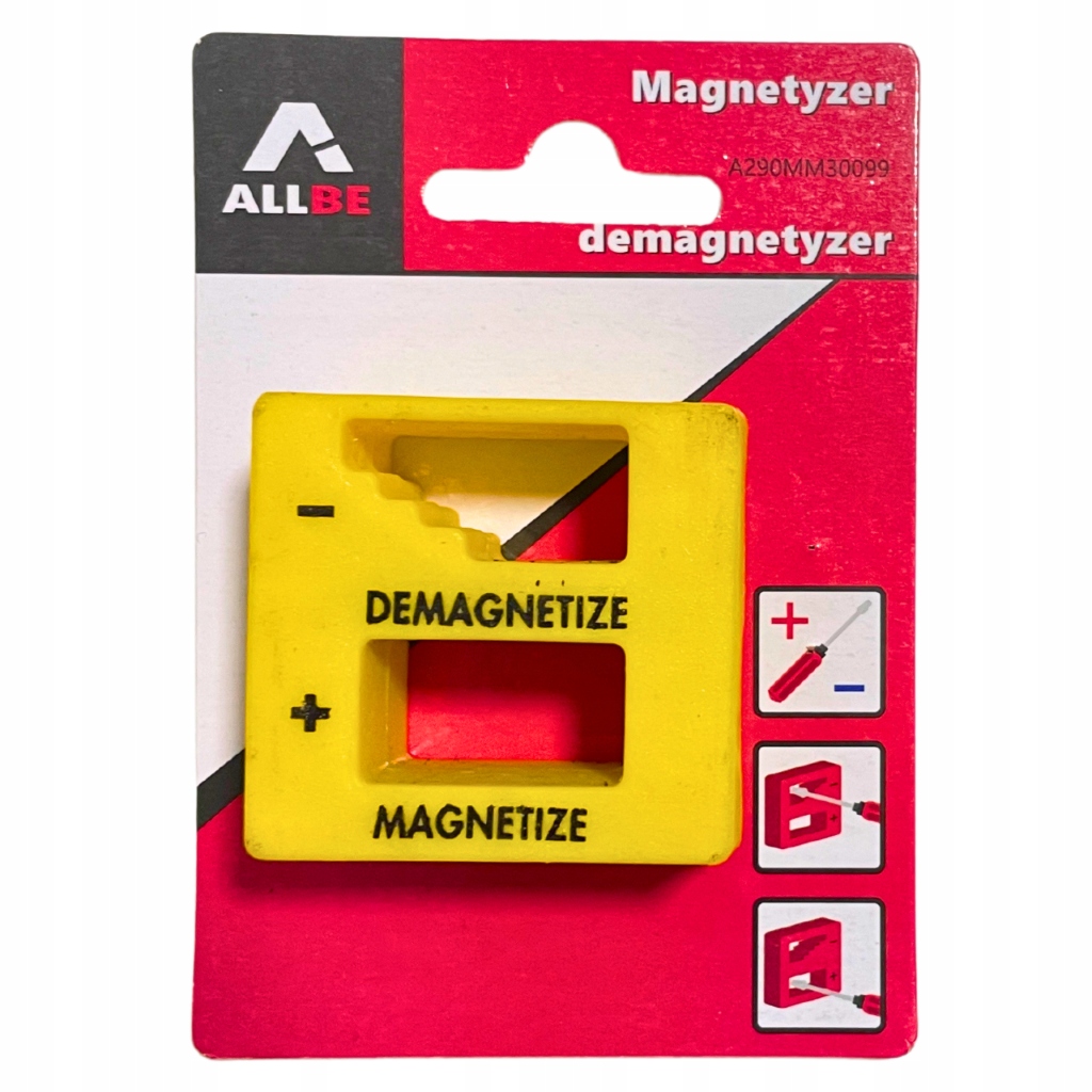 MAGNETYZER DO BITÓW WKRĘTAKÓW ŚRUB MAGNETYZER BITÓW MAGNETYZER DEMAGNETYZER Kod producenta A290MM30099