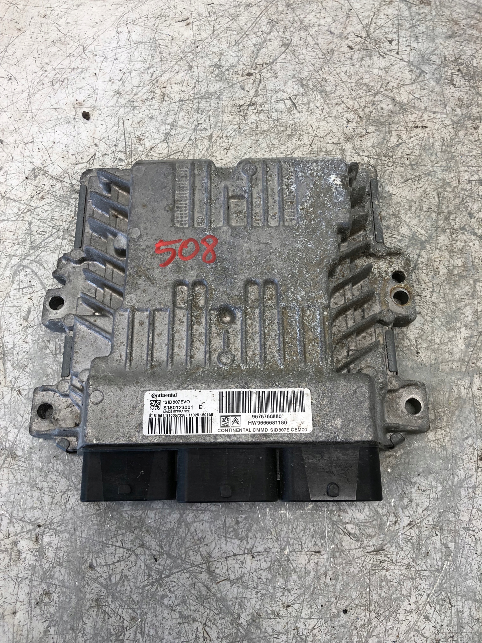 computer Motore PEUGEOT 508 1.6 HDI 9676760880