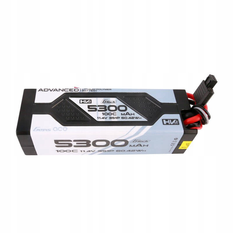 Akumulator Gens ace Advanced G-Tech 5300mAh 11.4V 3S1P 100C Hv car Lipo Ha