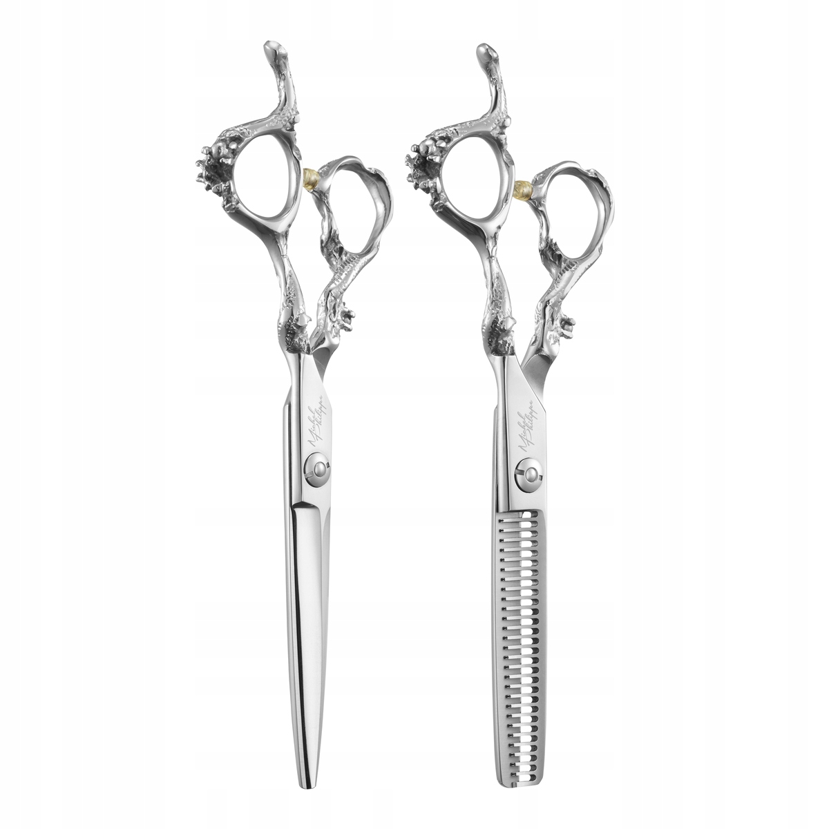 Michel Philippe Zestaw Do Strzyżenia Nożyczki Degażówki Fryzjerskie 6 Retro