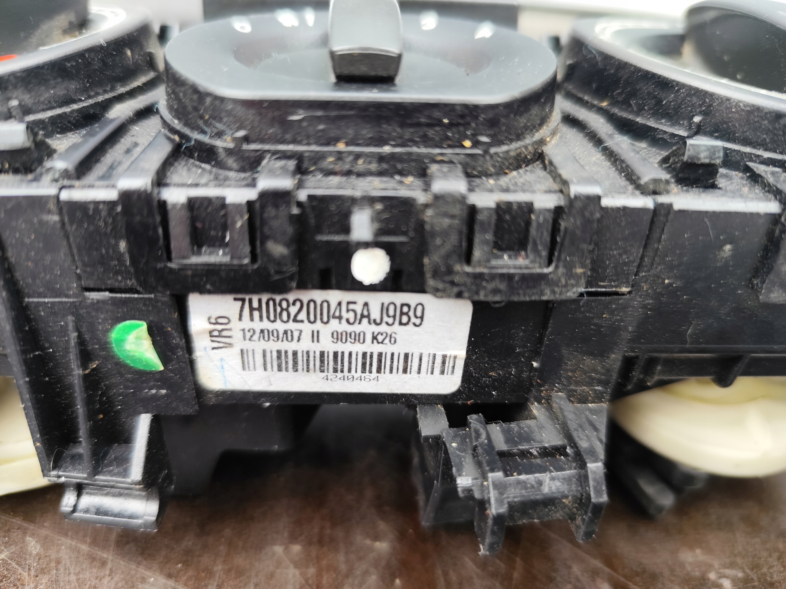 VW T5 COMANDI CLIMA Controllo NAWIEWEM 1.9 TDI 7H0820045AJ9B9