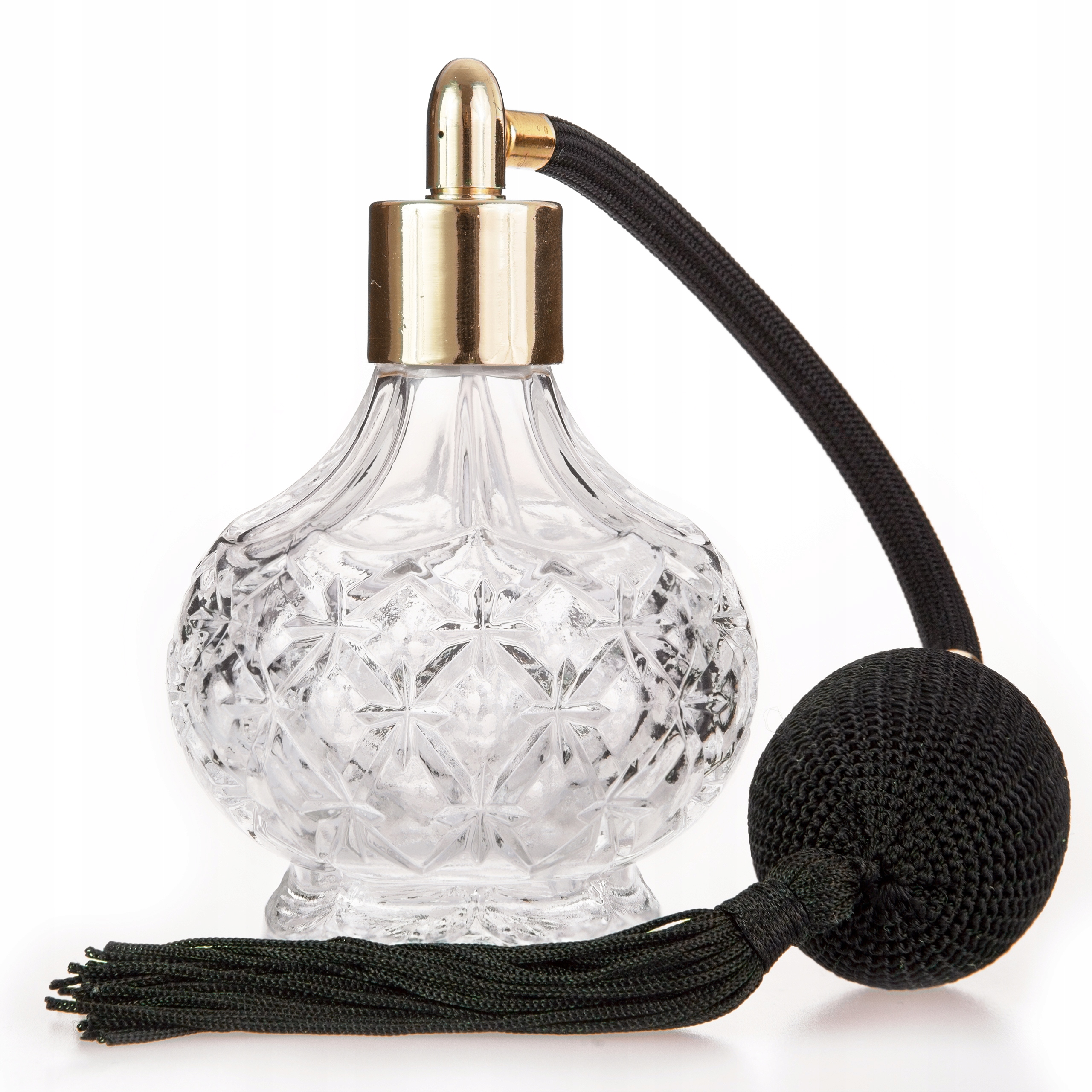 FLAKON SZKLANY NA PERFUMY Z POMPKĄ - 85 ML! GRATIS TESTER!