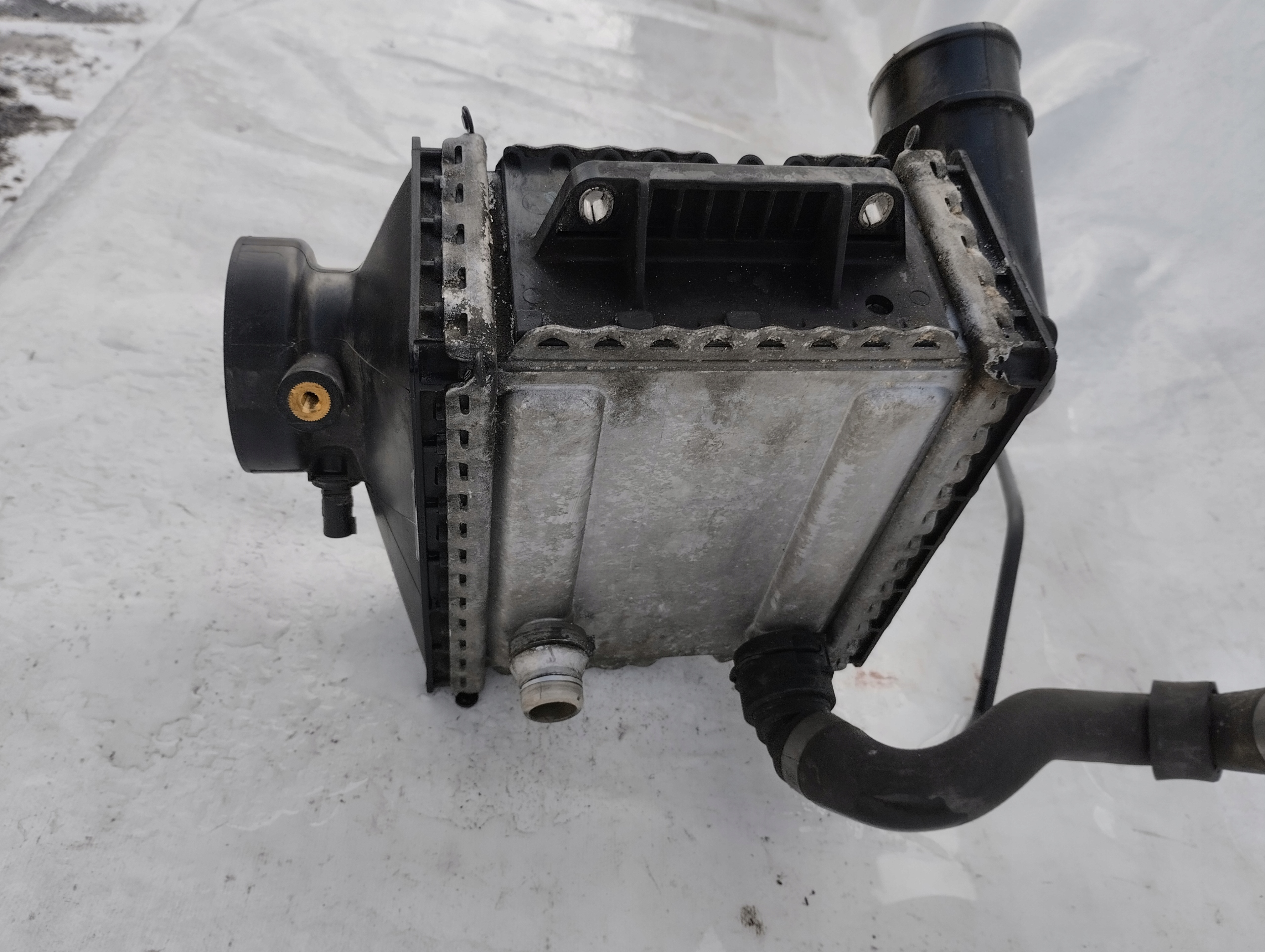 MERCEDES W205 radiator intercooler
