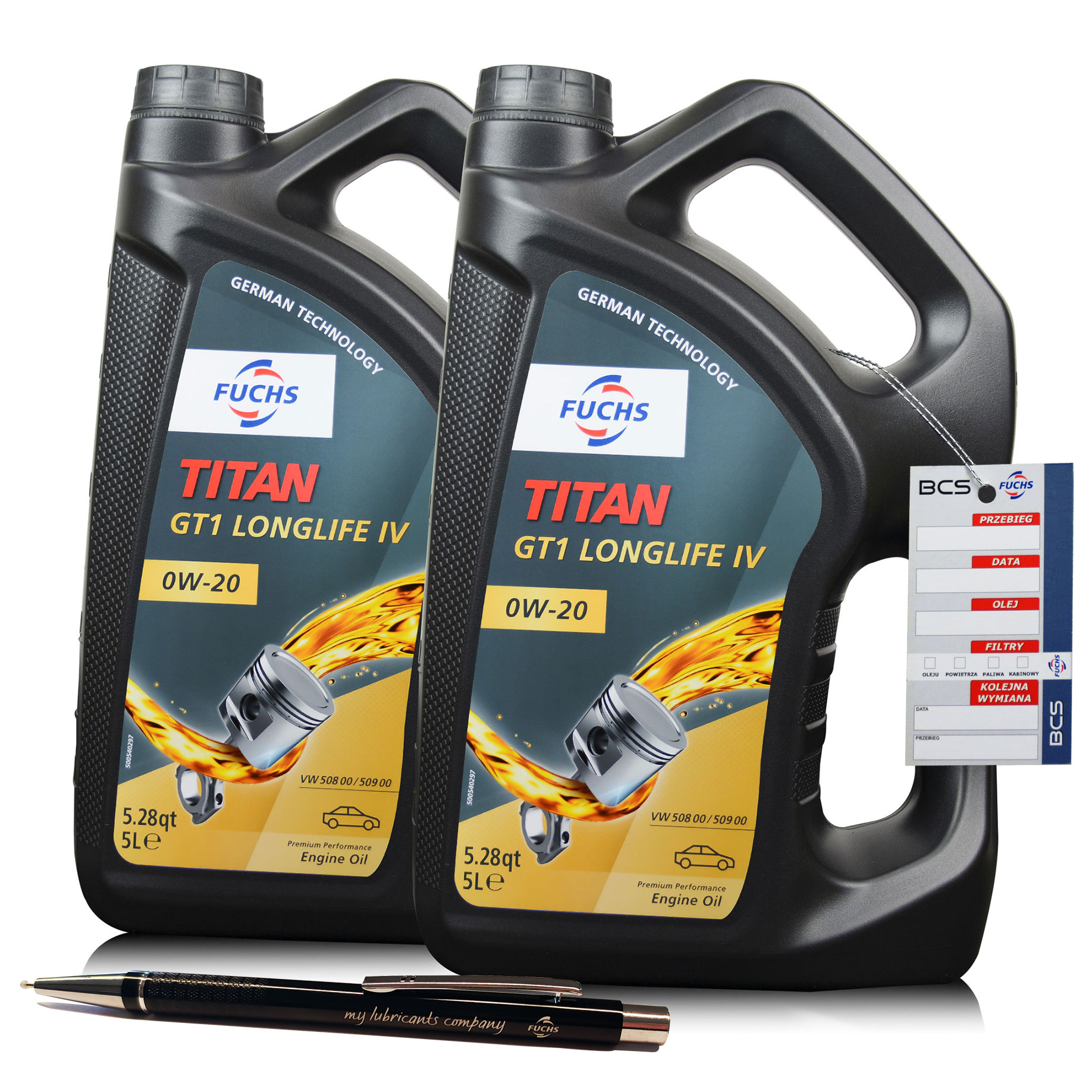 10 LITRÓW FUCHS TITAN GT1 LONGLIFE IV 0W20 10L OLEJ SILNIKOWY