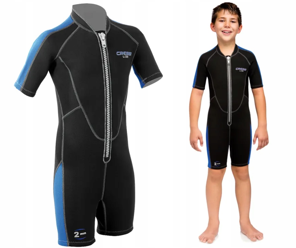 Dětský Plavecký Oblek Cressi Lido Junior Shorty 2MM vel. M/3 10-11 Let