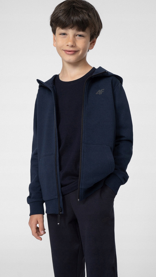 4F CHŁOPIĘCY DRES KOMPLET BLUZA SPODNIE / rozm 146 Wzór dominujący bez wzoru