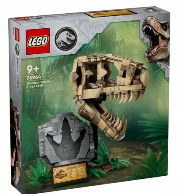 Lego 76964 Jurský Svět Kostry Dinosaurů Lebka Tyranosaura