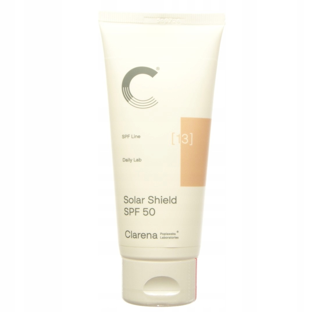 Clarena Solar Shield Spf 50 krem ochrona Uv do twarzy na dzień 100 ml