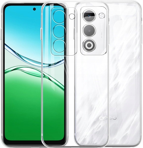 ETUI ULTRA CIENKIE SLIM GUMA SILIKON DO OPPO A5 5G + SZKŁO GRATIS!