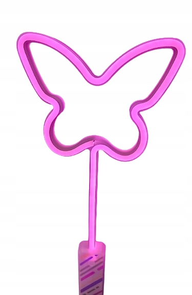 RÓŻDŻKA ŚWIECĄCA MOTYL MOCNY LED MIX KOL 42CM ŚWIECĄCY E2105 EMAJHURTOWNIA Marka Emaj