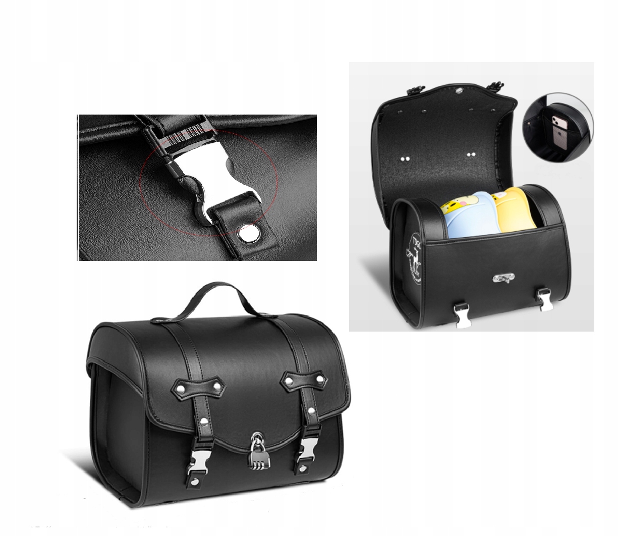 Brašna Brašna na motorku Rolka z kůže 20L TopX Yamaha XV Virago Xvs Vstar