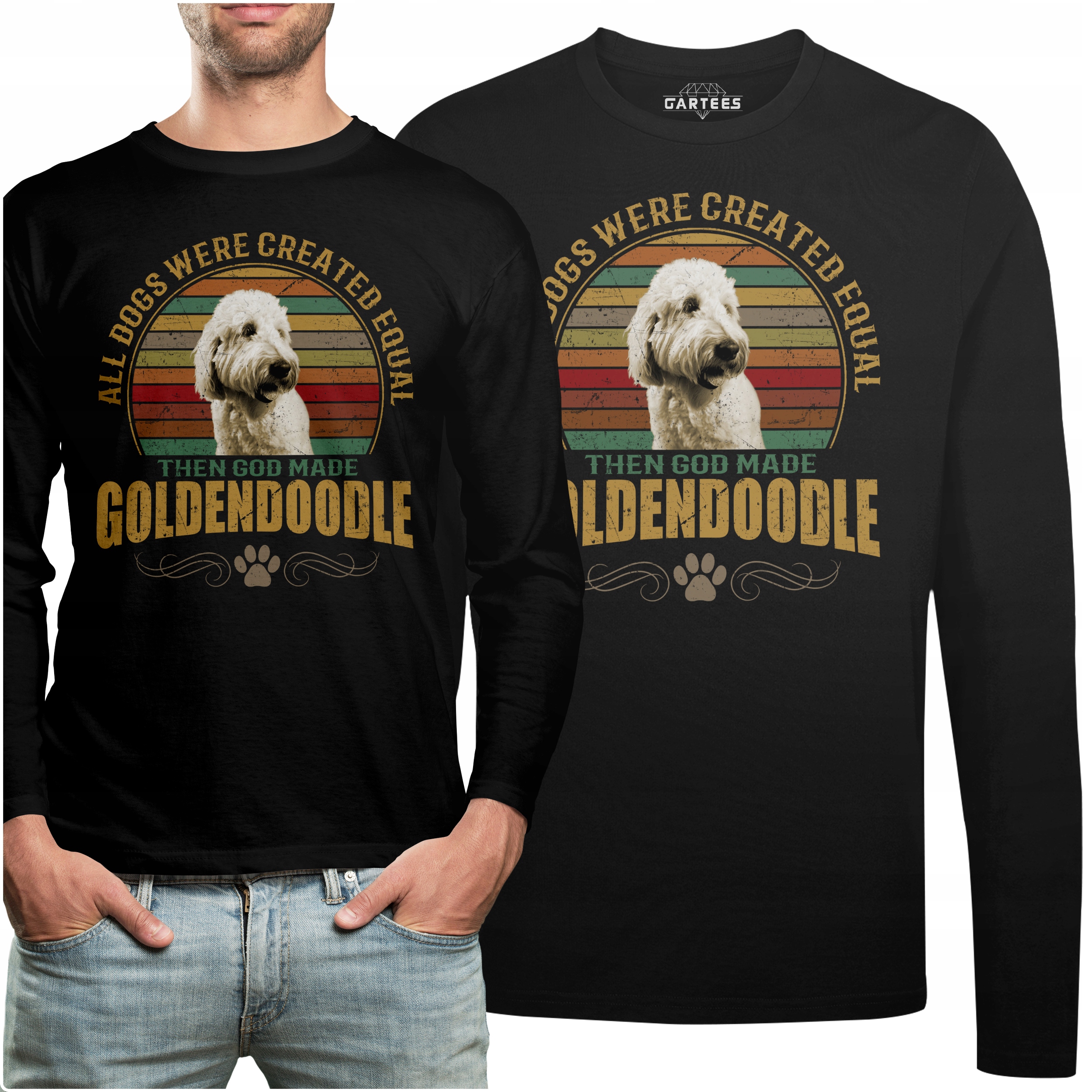 

Koszulka Long Wielbiciel Psów Goldendoodle Prezent