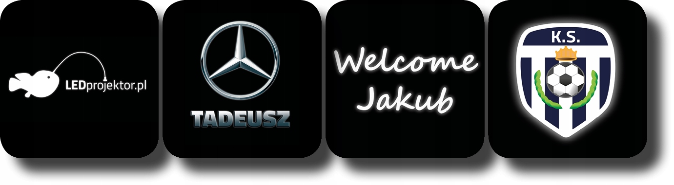 PROJECTOR LOGO LED VW PASSAT B5 B5FL 96-05 TOUAREG Numer katalogowy producenta A001 VW