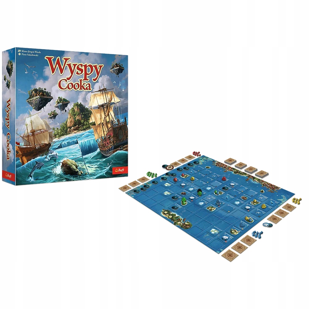 Zabawy Dla Dziecka Zabawy Rodzinne Rodzinna Gra Wyspy Cooka Trefl Gra