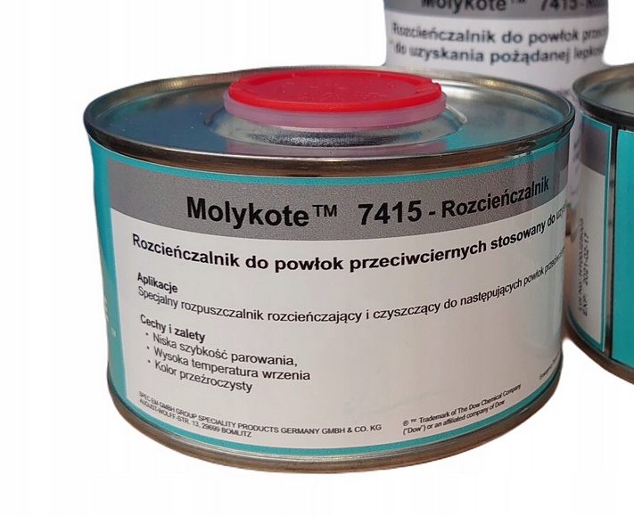 

Rozcieńczalnik Molykote 7415