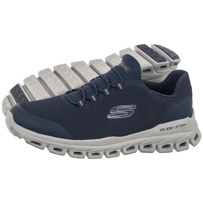 Pánské sportovní boty Skechers Glide-Step-Noltek Navy 233016, modré