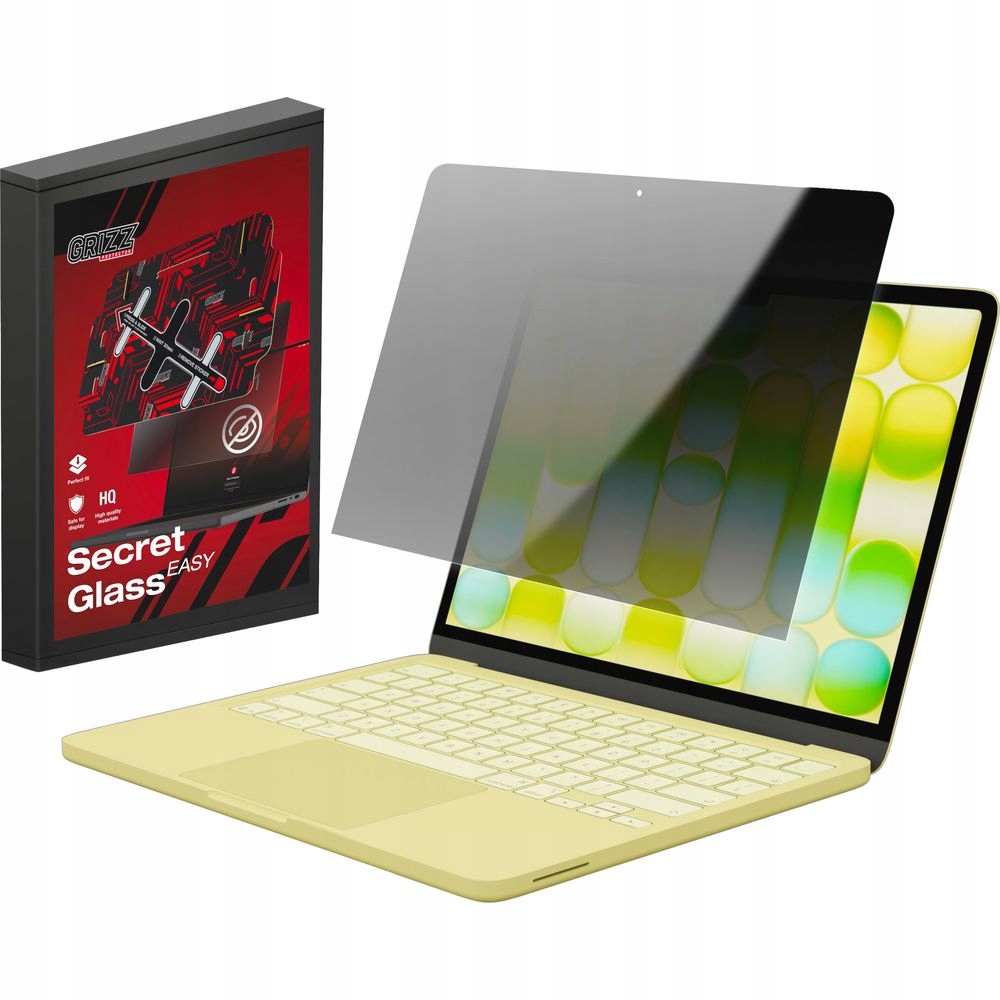 Sklo Grizz pro MacBook Neo 13 A18 Pro 2026 matné aplikátor