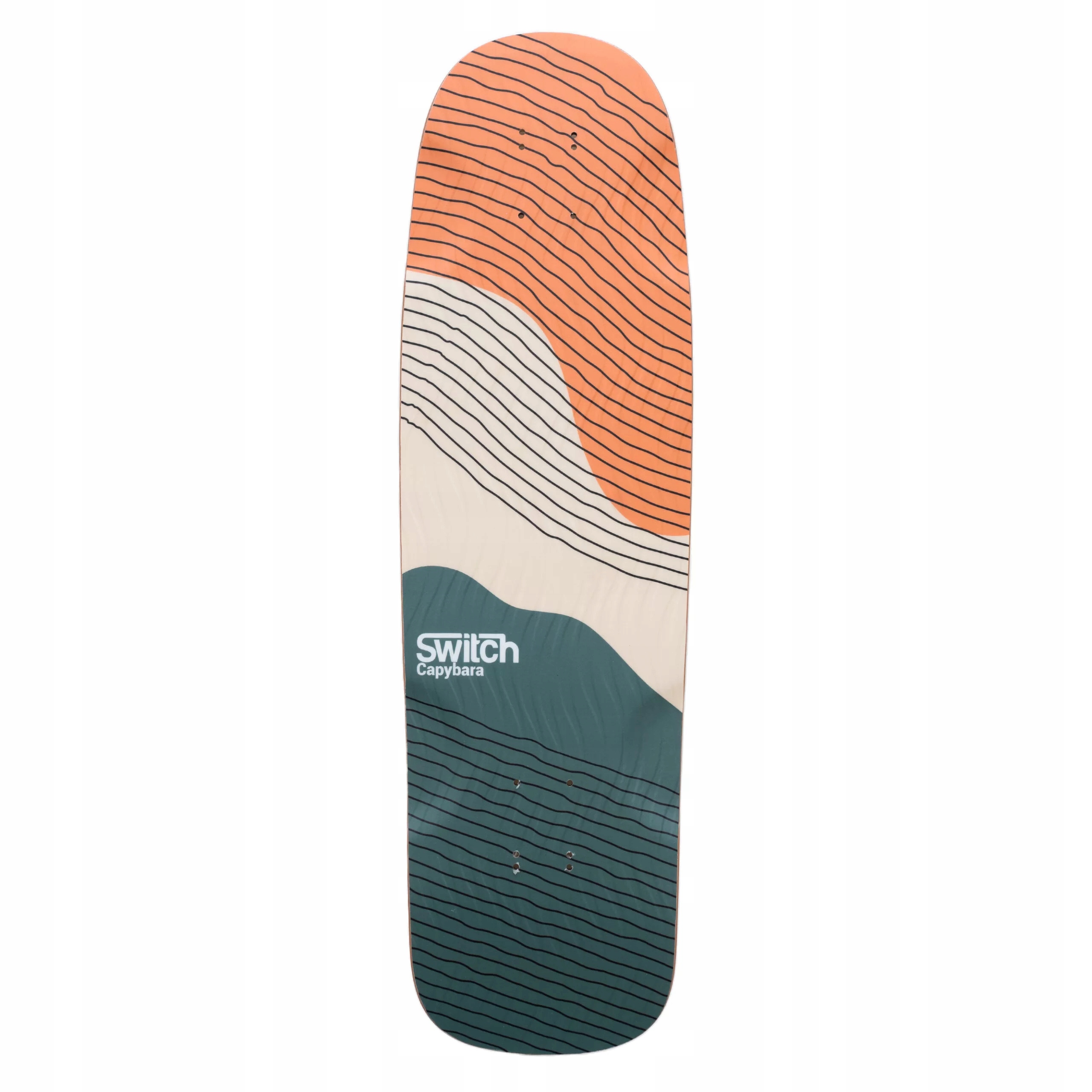 Longboard Cruiser Switch Kapybara Bubbles Deck