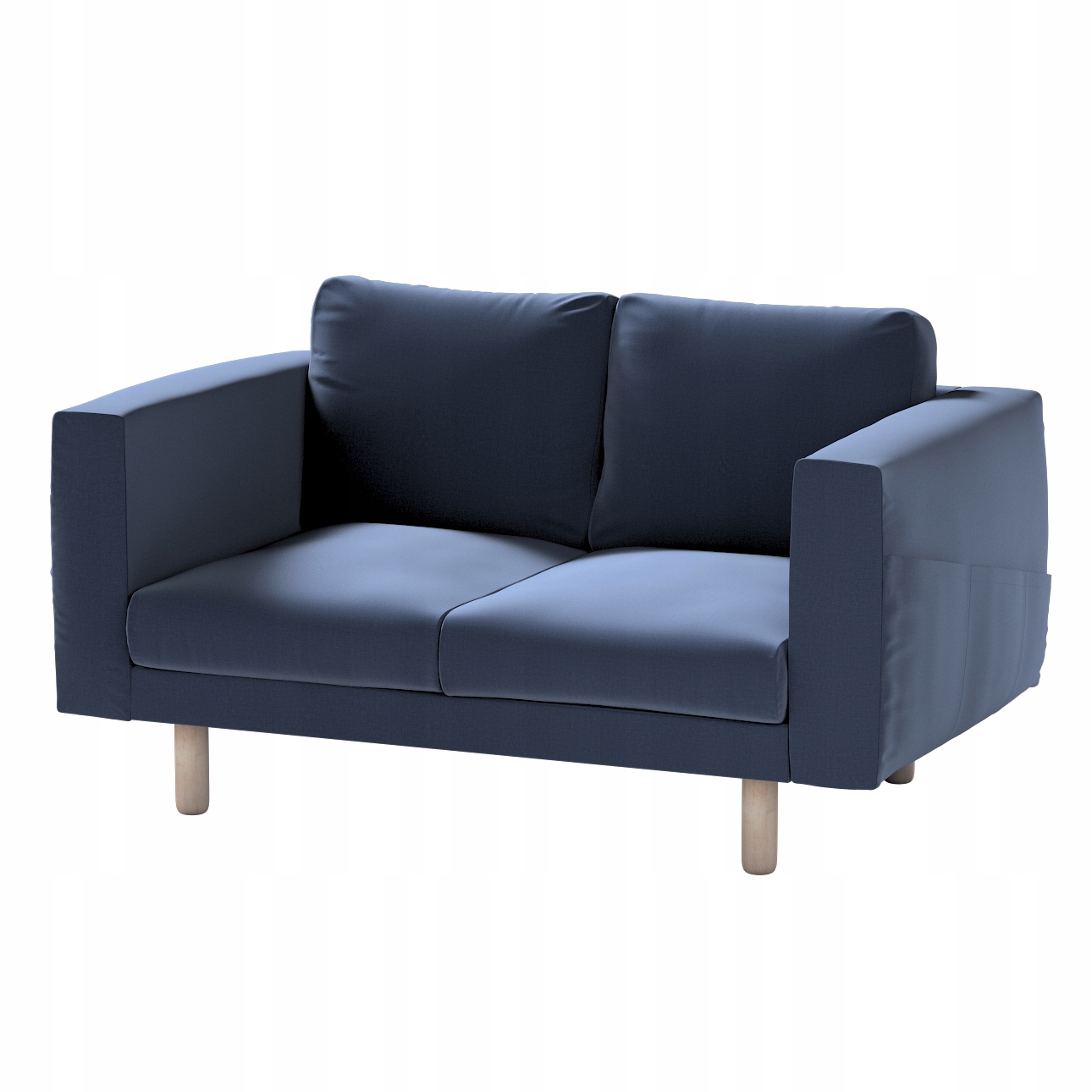 Dekoria potah na 2-místnou pohovku Norsborg Ikea, modrý