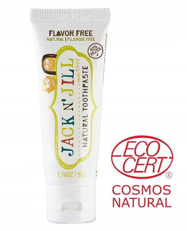 

Naturalna Pasta do zębów bezsmakowa, Xylitol, 50g