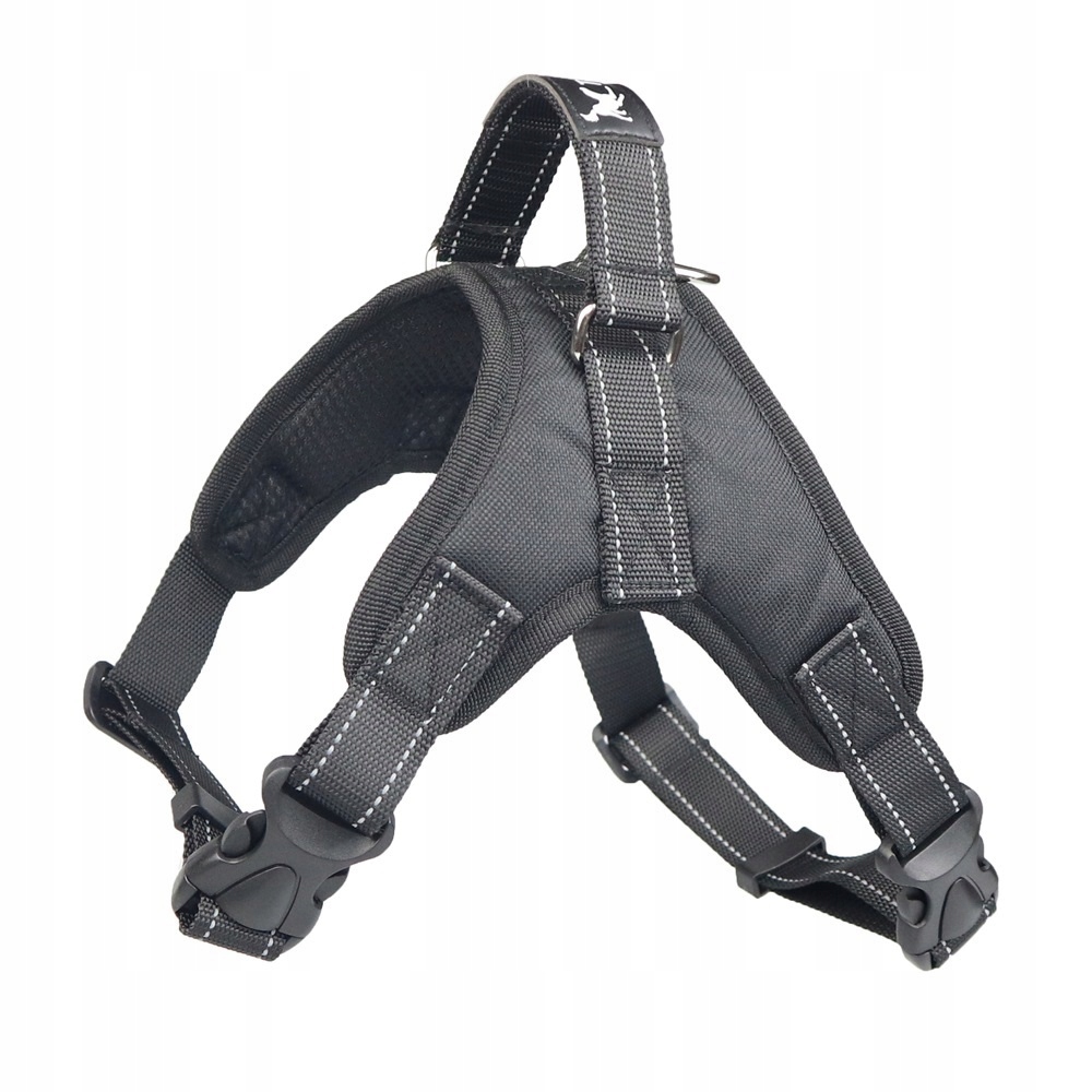 

Szelki dla psa Golden, regulowane, czarne,rozm. L