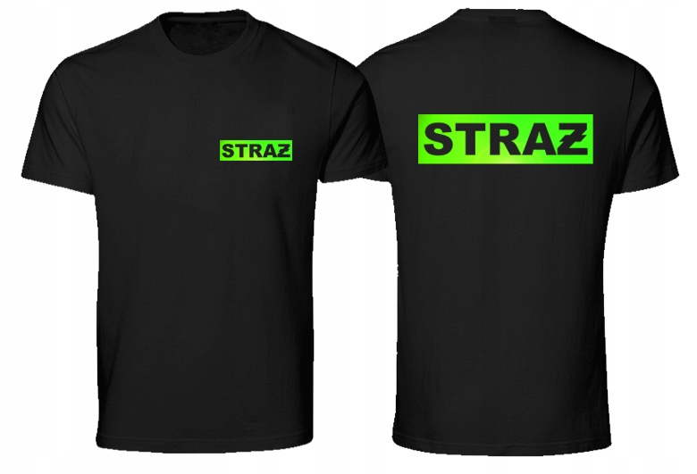 

Koszulka z nadrukiem Straż, dla Straży S-xxl