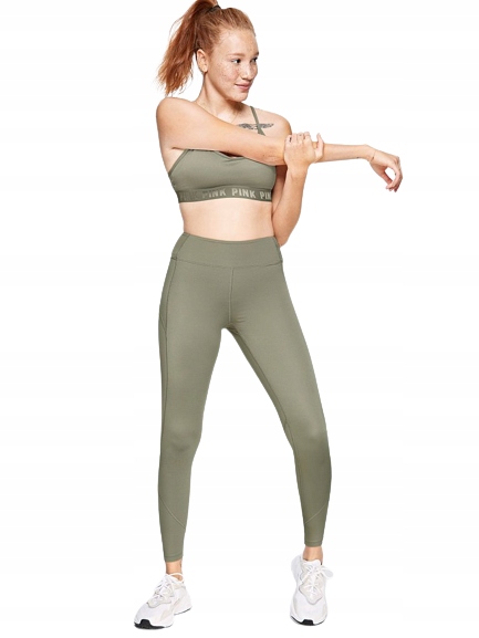 Victoria's Secret dámské legíny Buttery zelené S