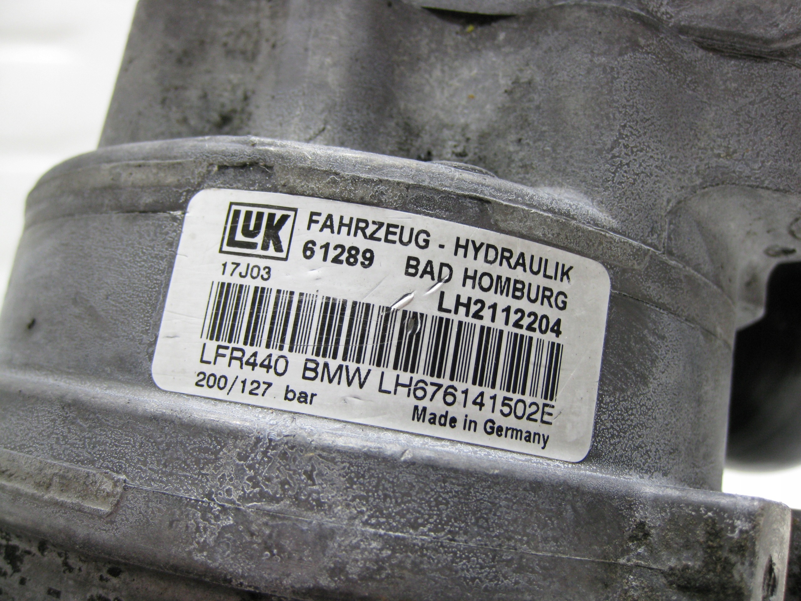 BMW 5 E60 3.0 Pompa idraulica SERVOSTERZO LH2112204