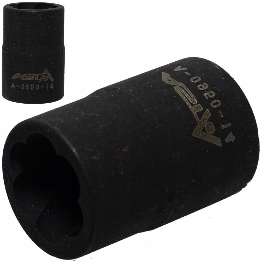 Nasadka Do Obrobionych Śrub 17 MM 1/2" Asta