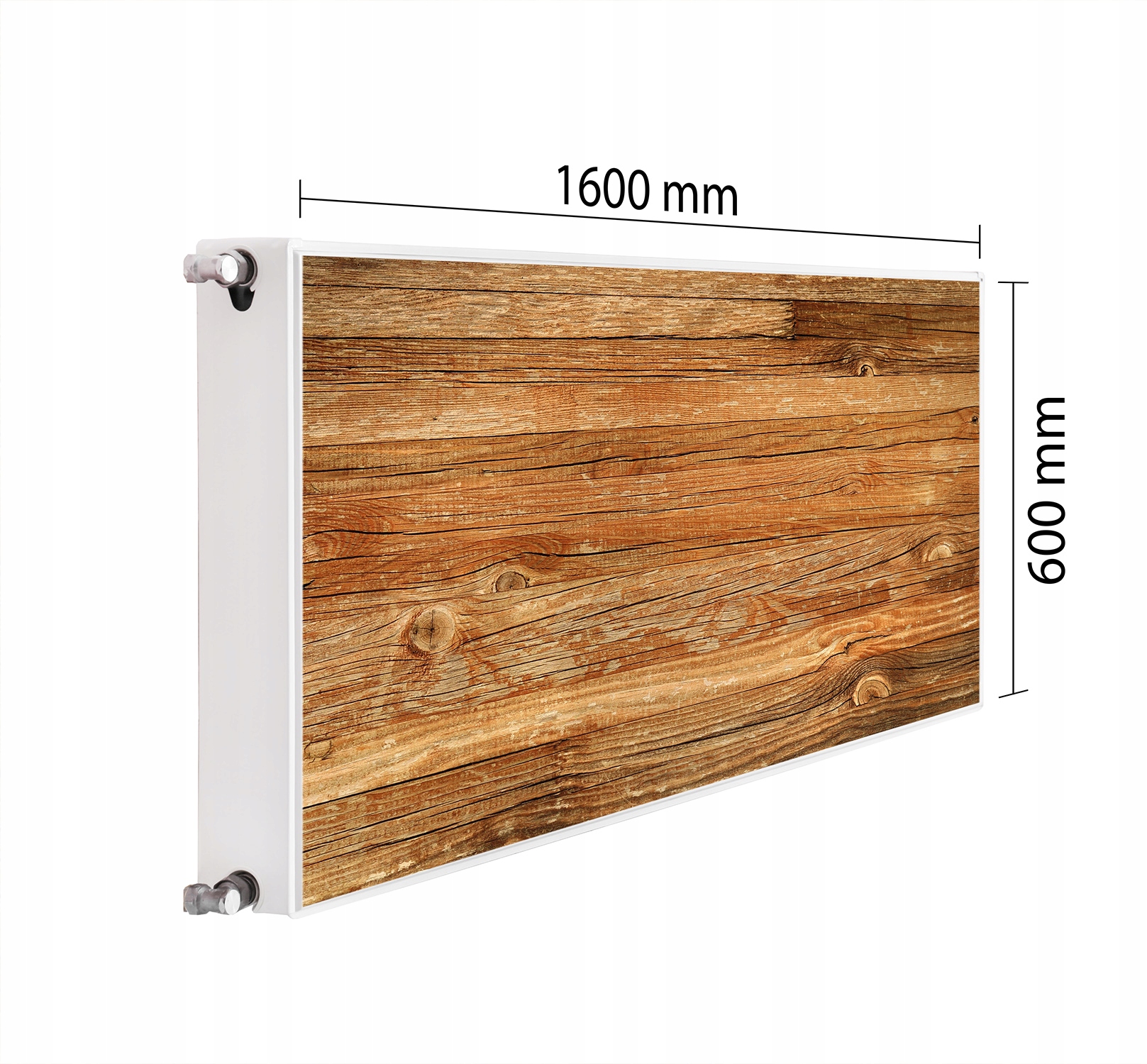 Magnetická Krytka Na Radiátor 160x60 Dřevo Podložka Magnet