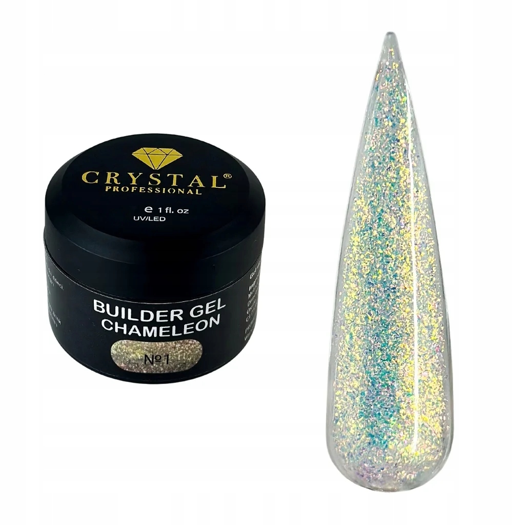 Builder Gel Chameleon #1 30ml Crystal Professional stavební gel