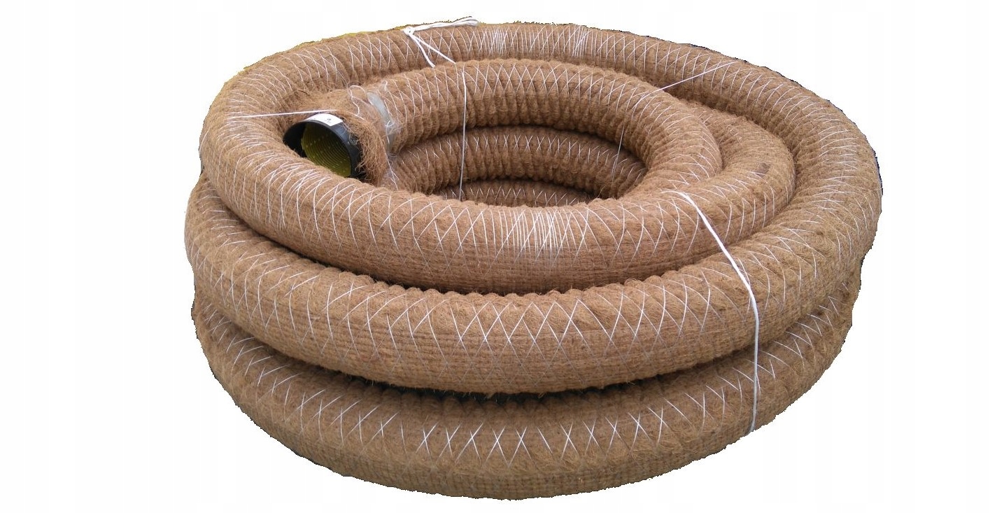 

Rura drenarska Pvc-u 100 z włókna kokosowego