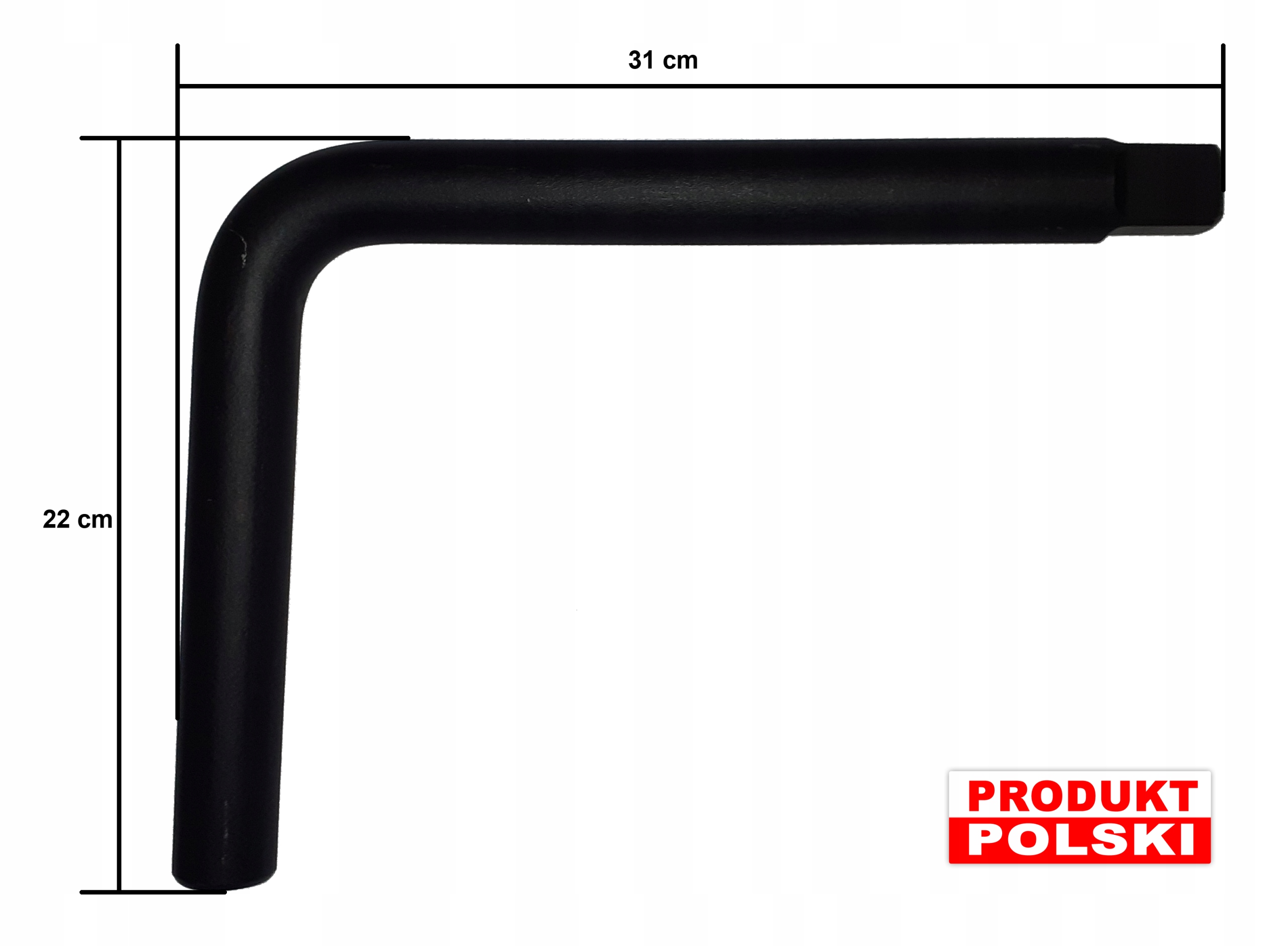 Klucz do kol pokretlo L kute 1 PRODUKT POLSKI Producent code 22 KABOS