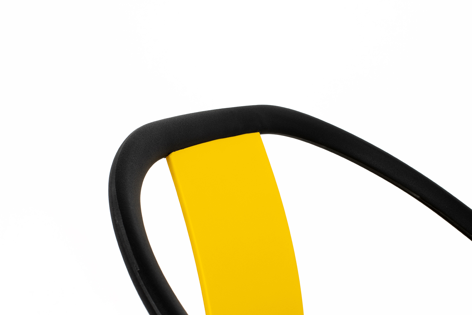 Krzesło VINCENT żółte Wysokość mebla 89 cm